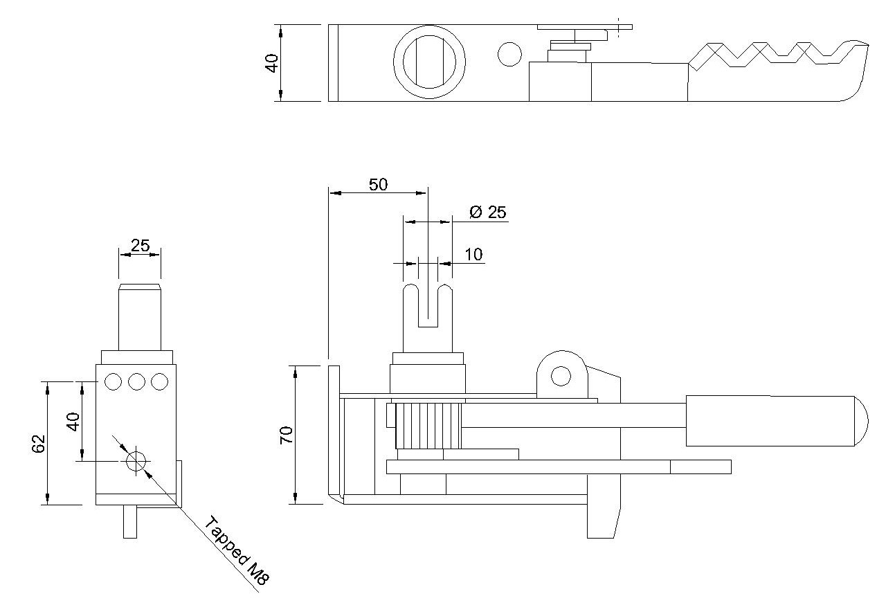 Ratchet Tensioner Left / Right