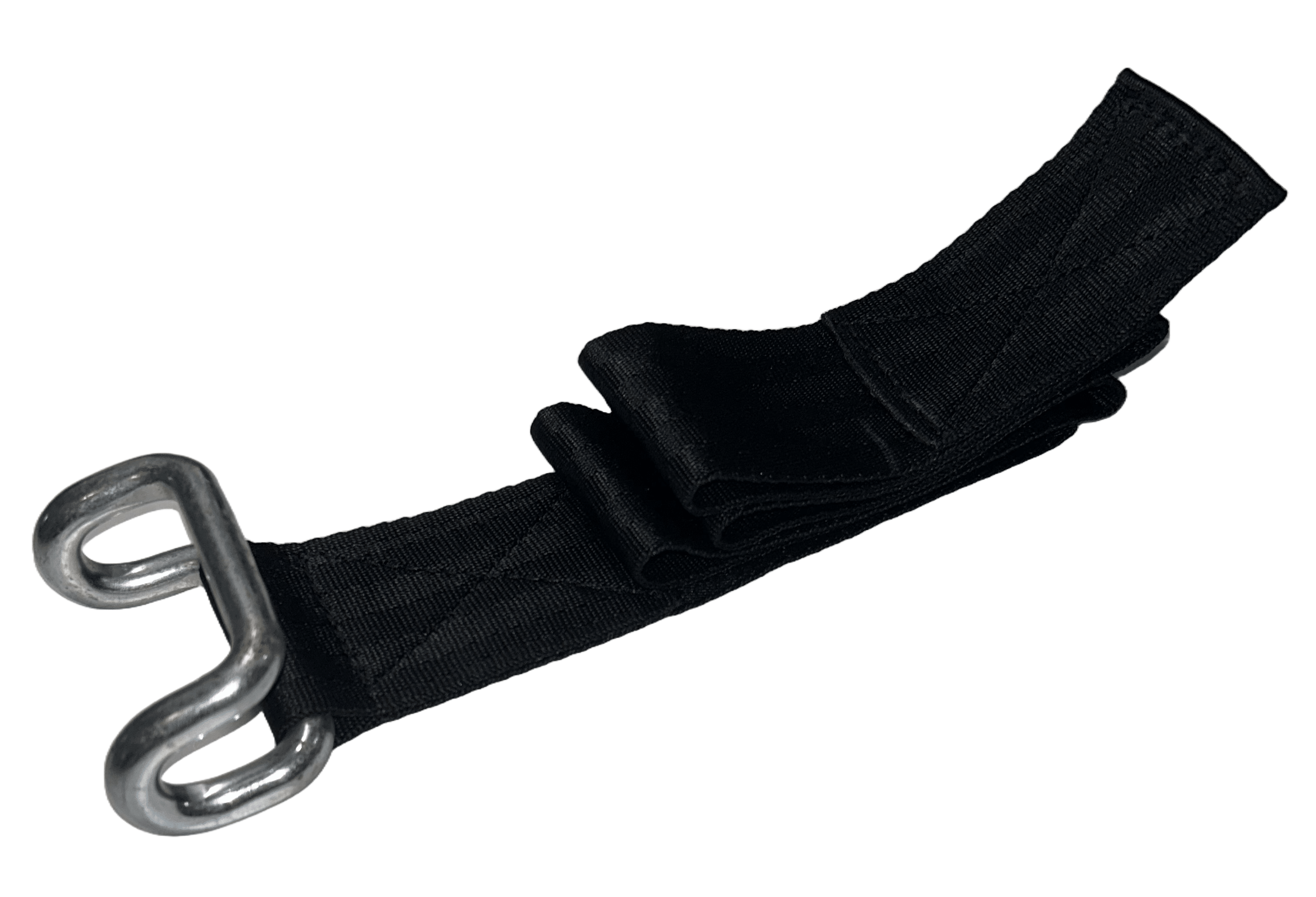 Closed Hook with 80cm Black Strap
